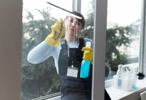 Nettoyage de vitres intérieures et extérieures à Moréac